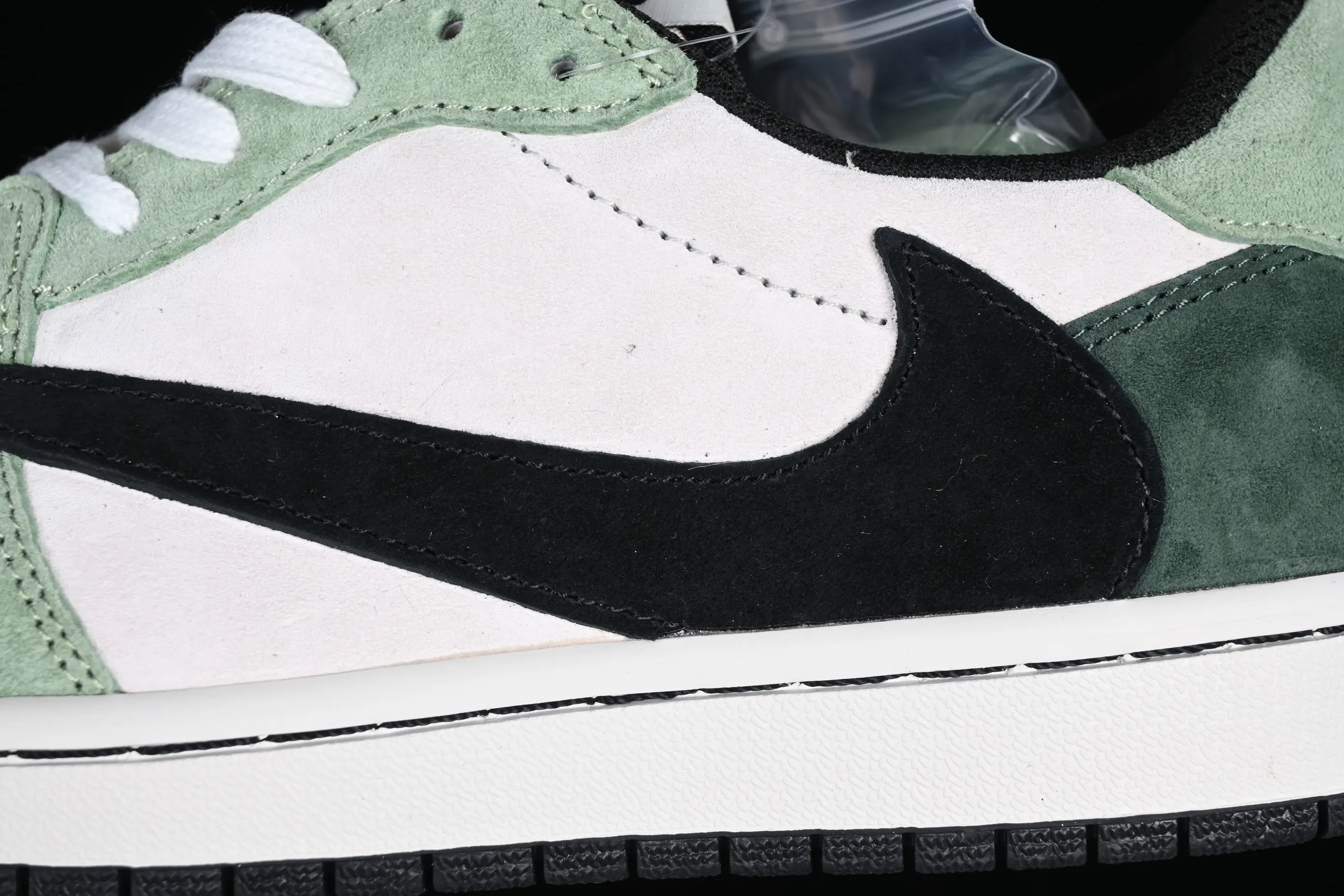 All Categories Air Jordan Jordan Series Basketball Shoes Air Jordan 1 Low Travis Scott x Air Jordan 1 Low OG AJ1 Joe 1 Reversed Overhook Joint Style Casual Sports Basketball Shoes DM7866-813